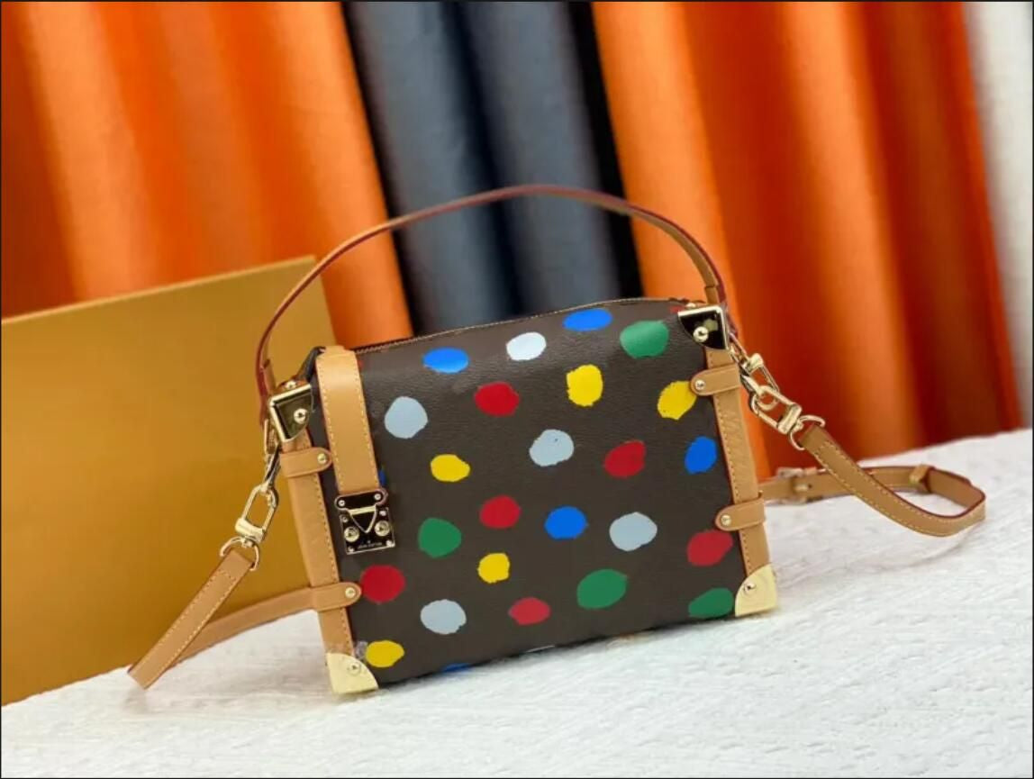 Designer Bags Tote Bag Shoulder Bag Lady Bag Side Trunk Yellow Leather Printed Color Box Purse Women Crossbody Bag Messenger Coin Purse Camera Suitcases