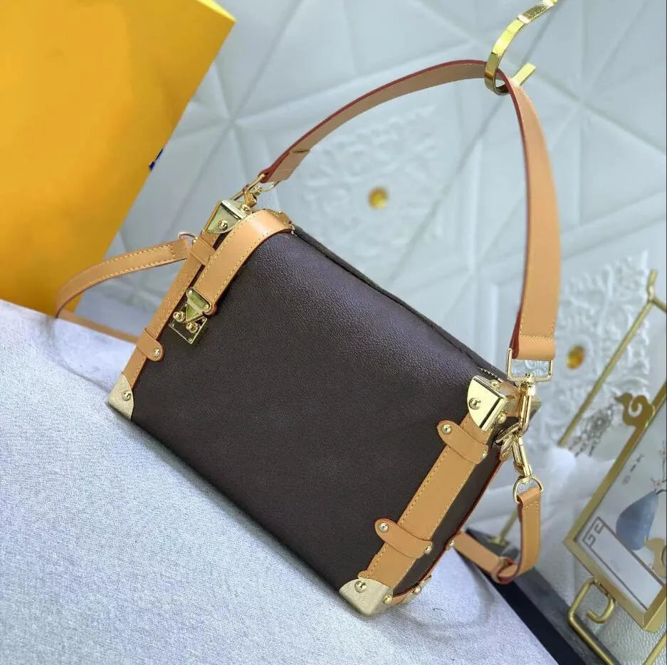 Designer Bags Tote Bag Shoulder Bag Lady Bag Side Trunk Yellow Leather Printed Color Box Purse Women Crossbody Bag Messenger Coin Purse Camera Suitcases